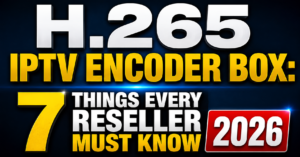 H.265 IPTV Encoder Box