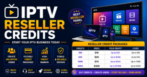 IPTV Reseller Credits