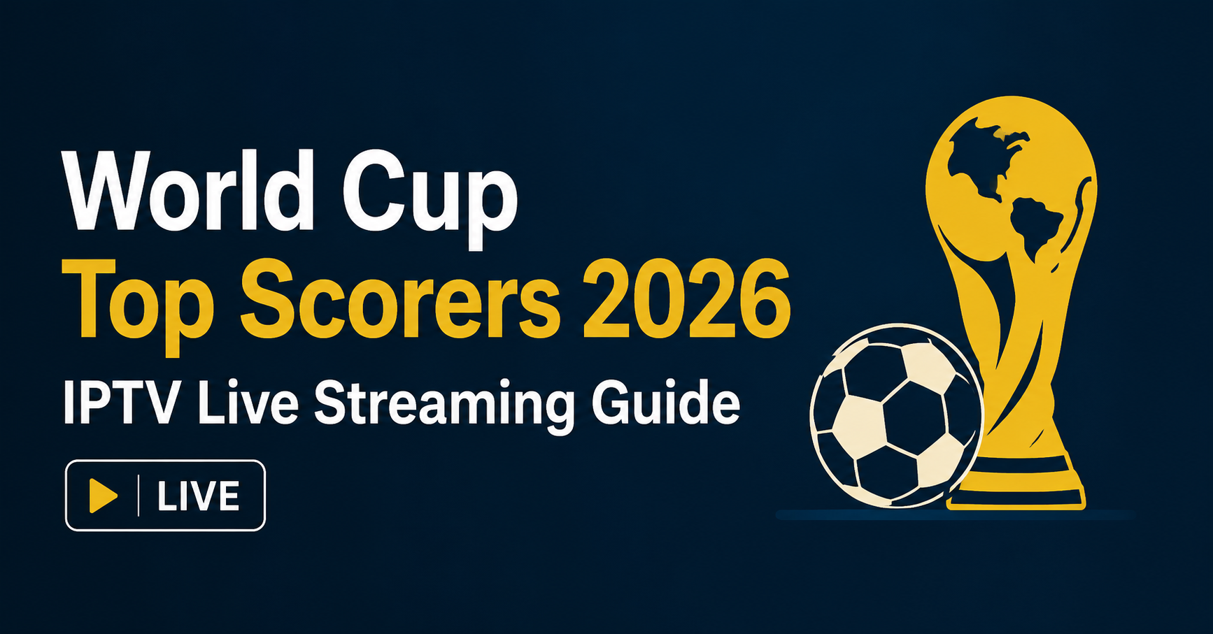 World Cup Top Scorers 2026 IPTV