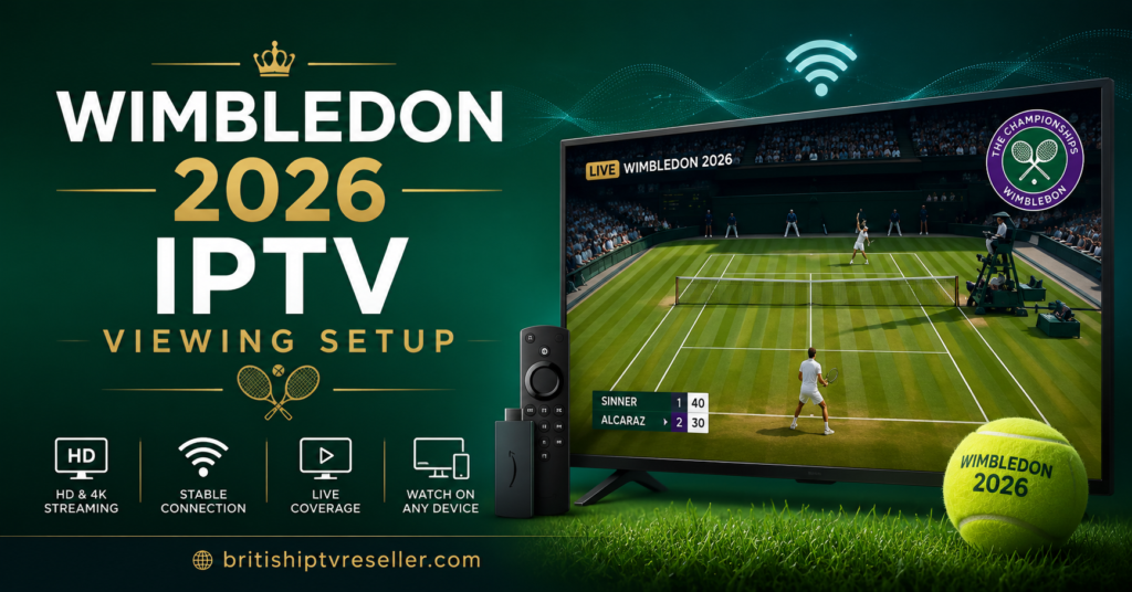 Wimbledon 2026 IPTV Viewing Setup