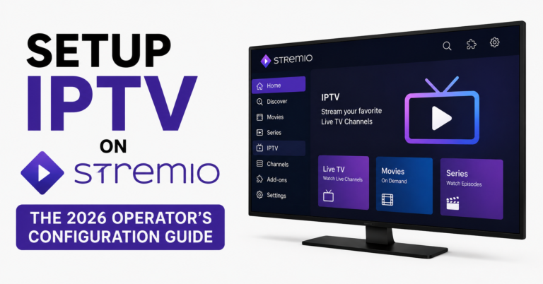 Setup IPTV on Stremio