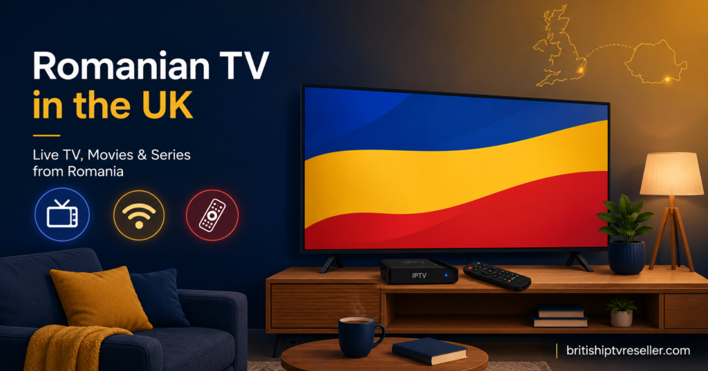 Romanian Diaspora Streaming Setup in a UK Home