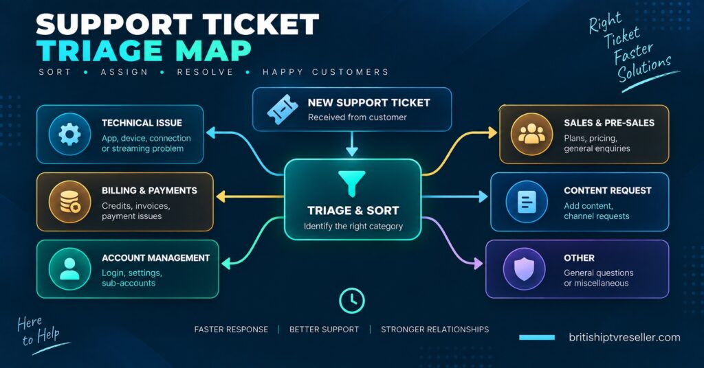 Support Ticket Triage Map