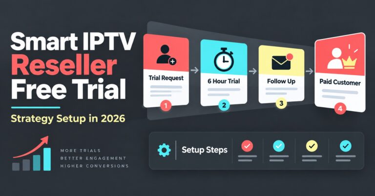 IPTV Reseller Free Trial Strategy