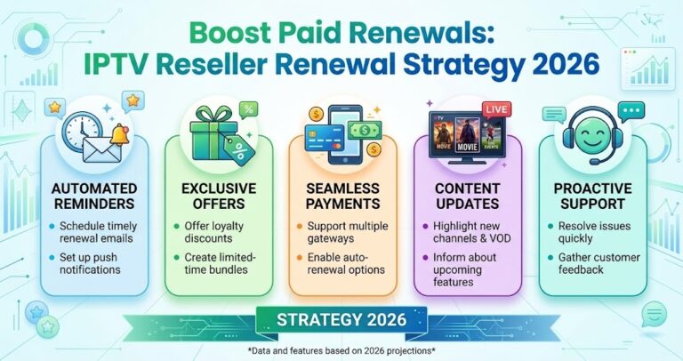 IPTV Reseller Renewal Strategy