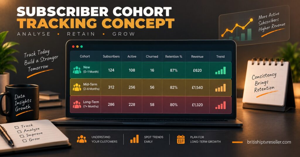 Subscriber Cohort Tracking Concept