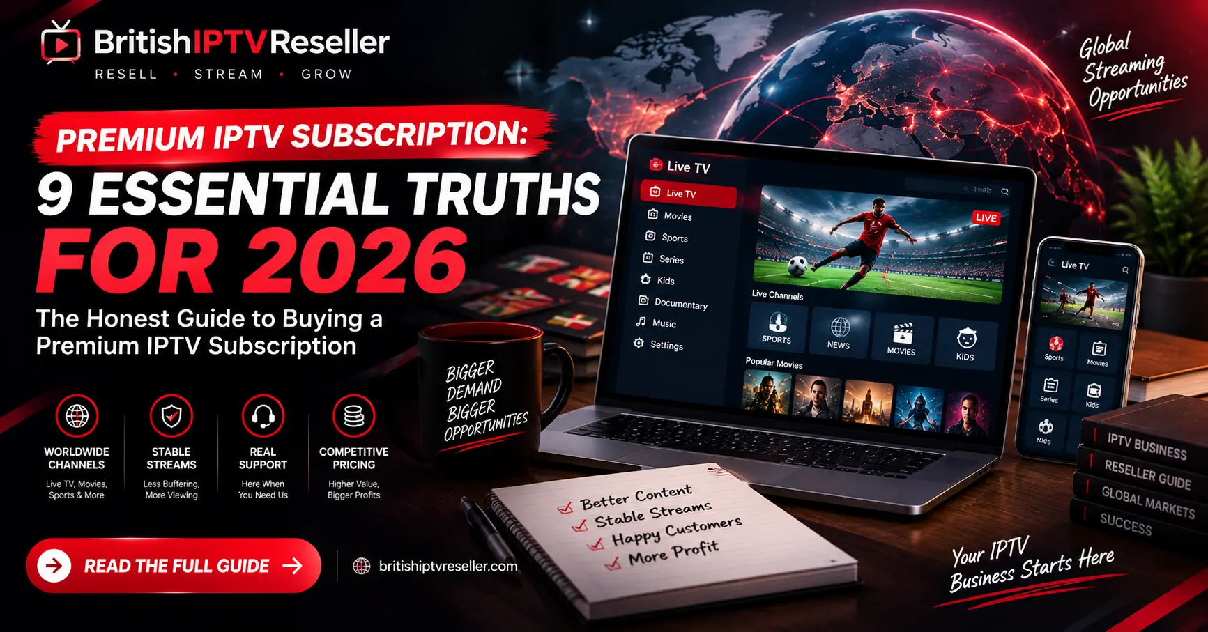 Premium IPTV Subscription: 9 Essential Truths for 2026