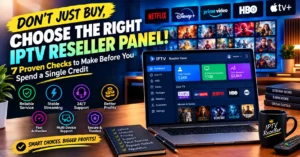 Reseller IPTV Panel: 7 Proven Steps to Choose the Right One